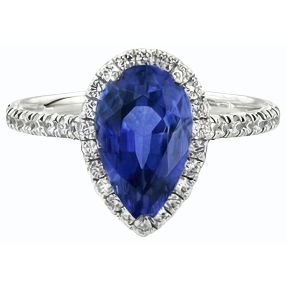 vero round diamante 3carati anello dettaglio ravvicinato