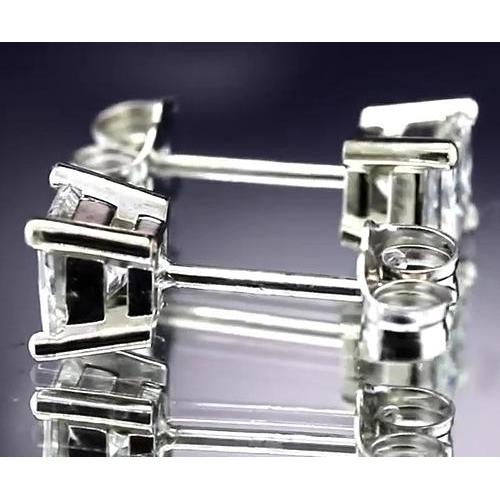Princess Genuino Diamond Studs 1 Carato
