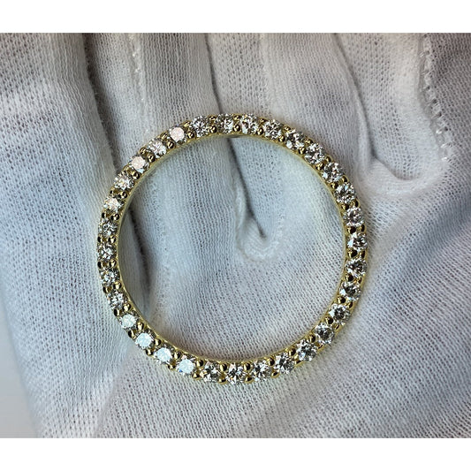 Diamante Fine Orologio di Lusso 5,4 carati Gold – vista frontale