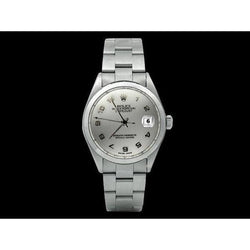 Quadrante arabo bianco Orologio Rolex Datejust ostrica Perpetua Acciaio inossidabile IMPOSTAZIONE RAPIDA