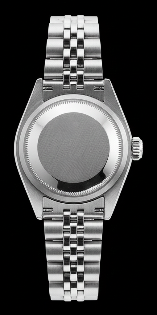 Quadrante bianco romano Rolex da donna Bracciale Datejust con diamanti Lunetta