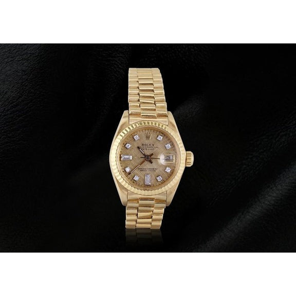 Quadrante con diamanti Rolex Orologio presidenziale 