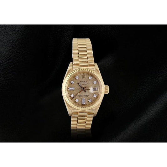 Quadrante con diamanti Rolex Orologio presidenziale 