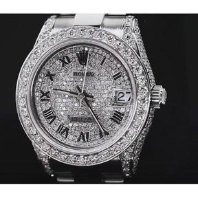 Orologio Rolex Datejust Bracciale da donna acciaio inossidabile