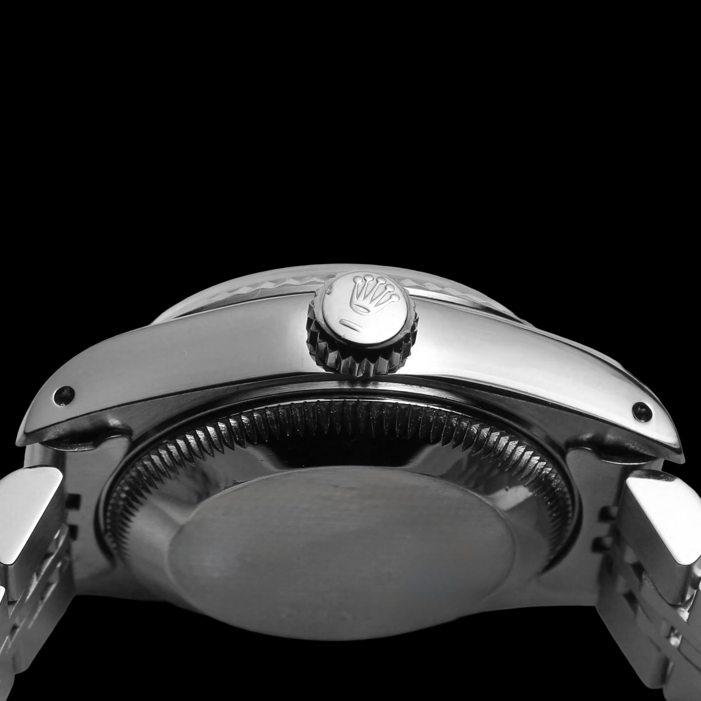 Quadrante grigio romano Rolex Datejust Donna Lunetta giubileo Acciaio inossidabile