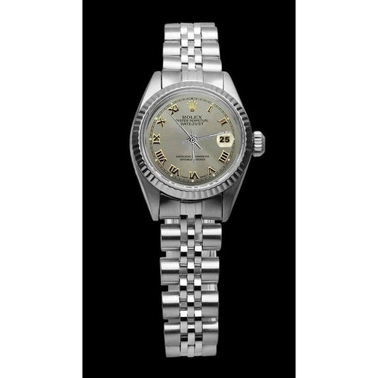 Rolex Datejust Donna Lunetta giubileo Acciaio inossidabile