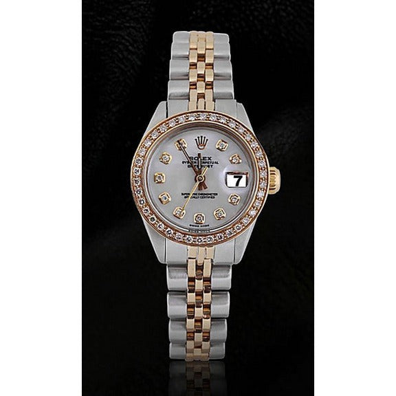 Orologio da donna Rolex Datejust in acciaio inossidabile