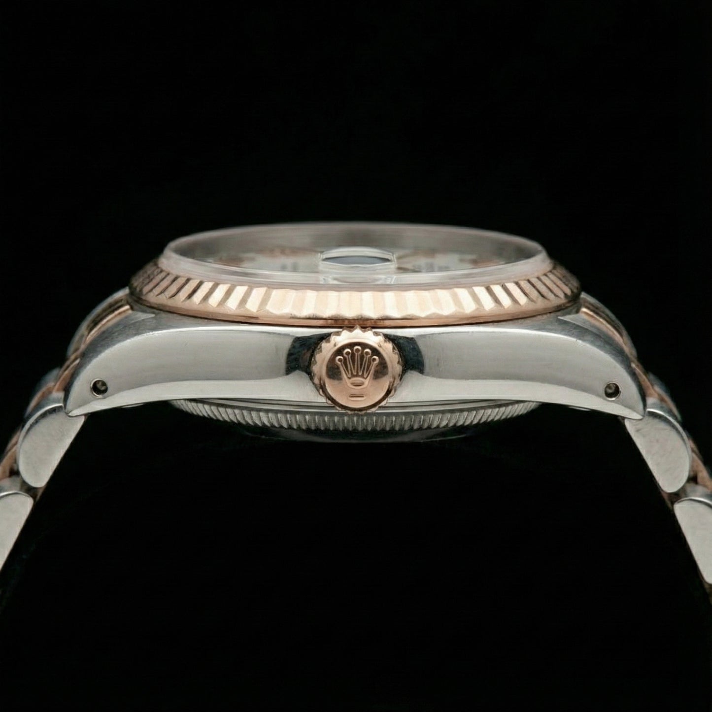 Quadrante romano bianco Rolex Datejust orologio da donna ostrica perpetua