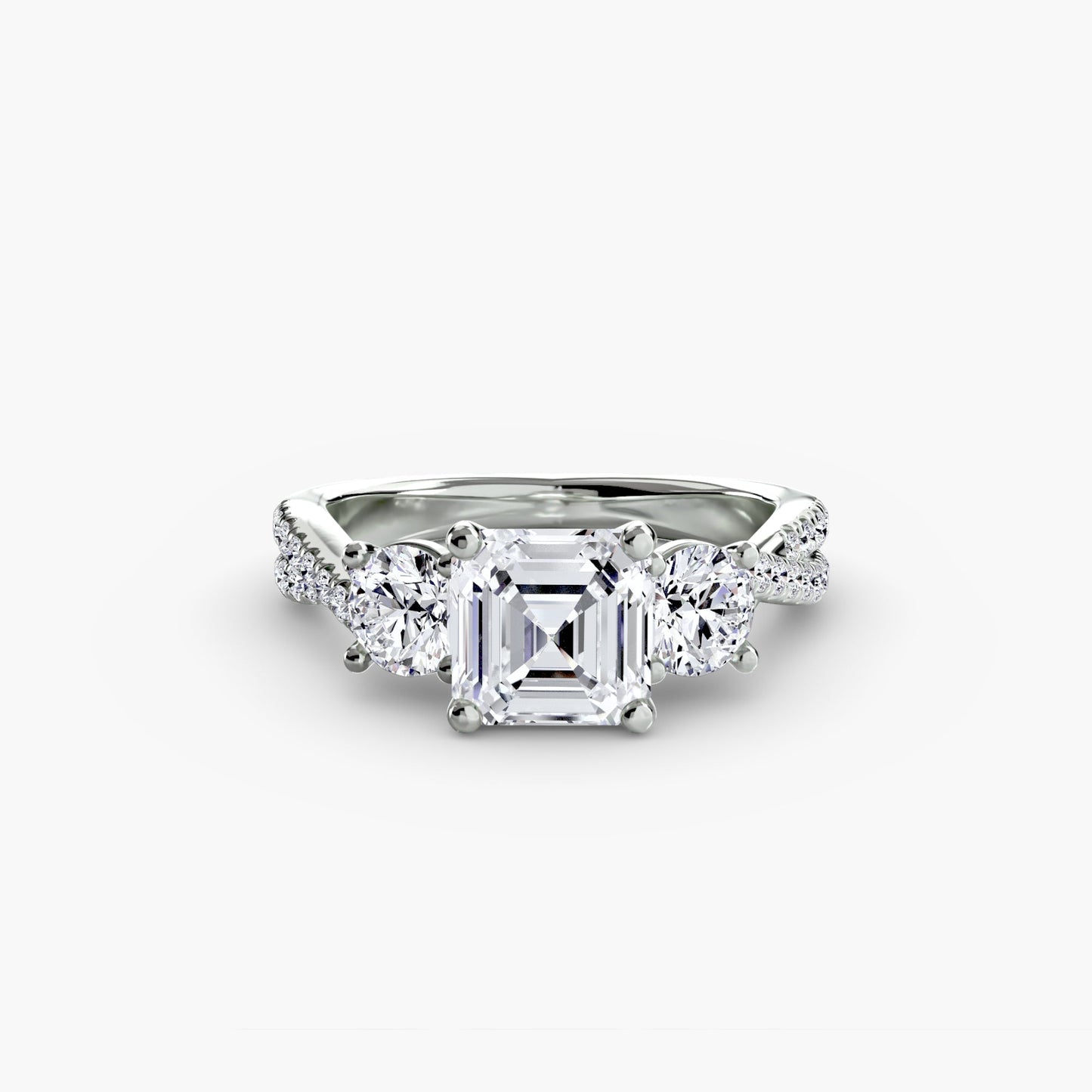 Fatto a mano Diamante Setting 0,77 carati – vista alternativa