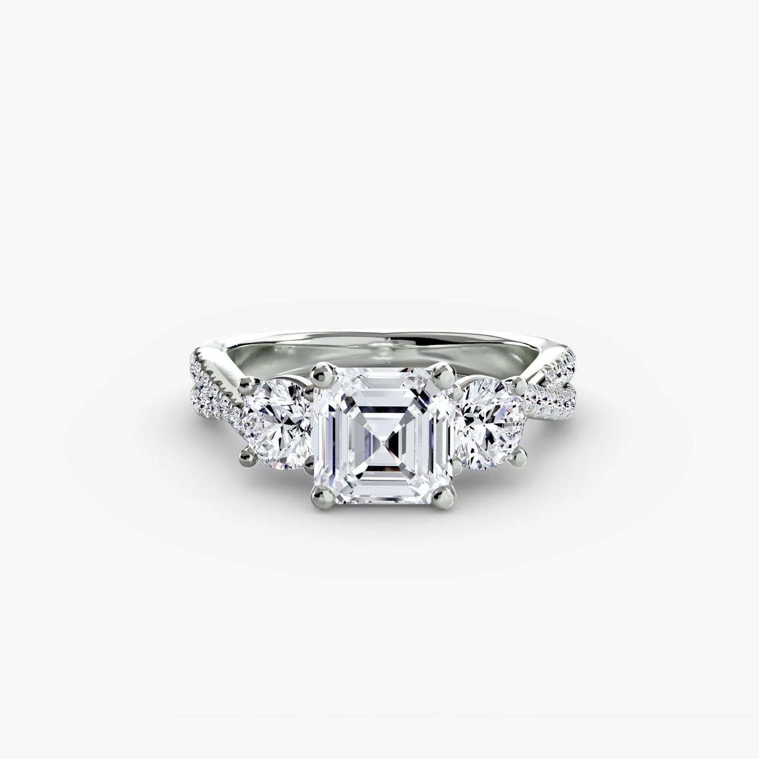 Fatto a mano Diamante Setting 0,77 carati – vista alternativa