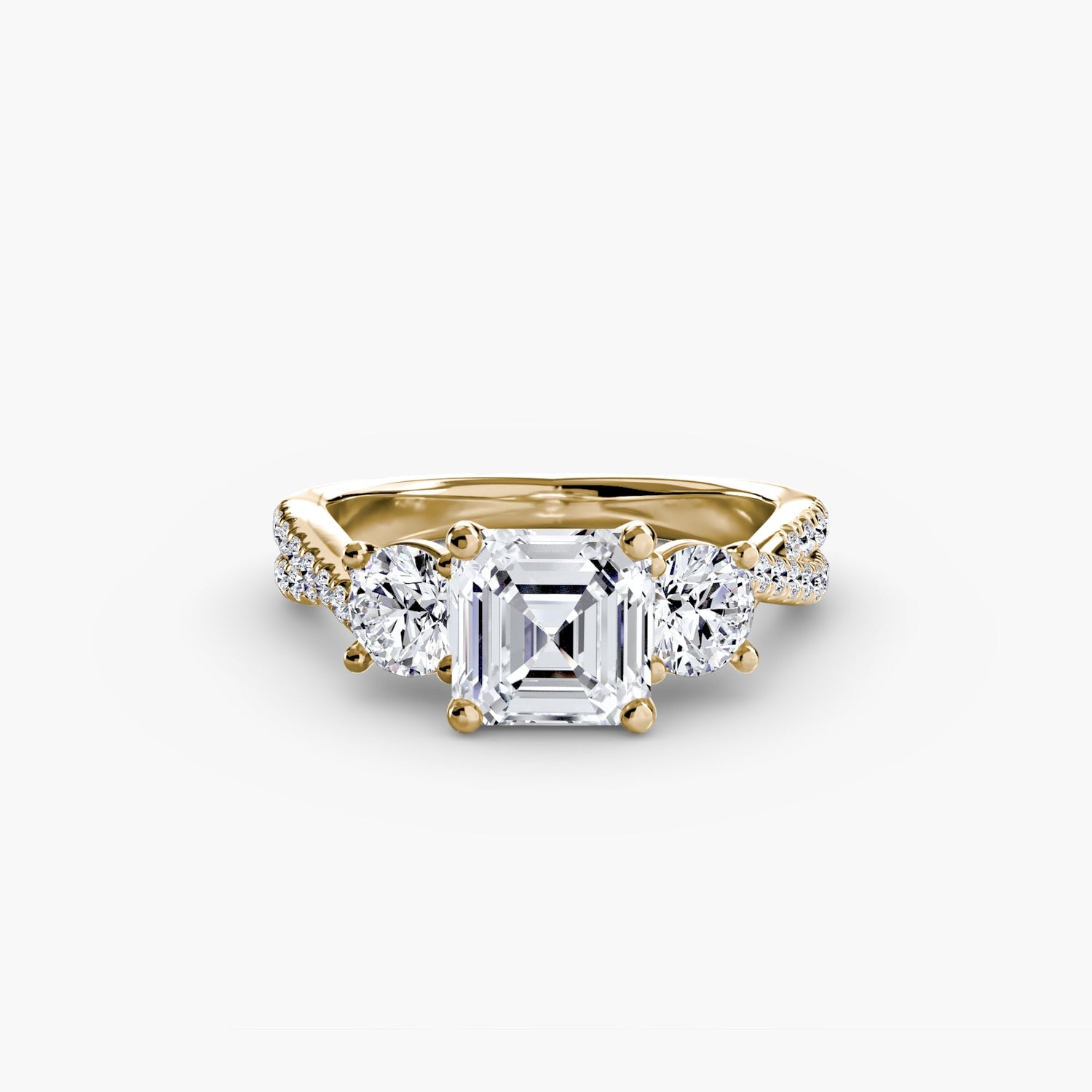 Setting Gold con Diamante – vista alternativa