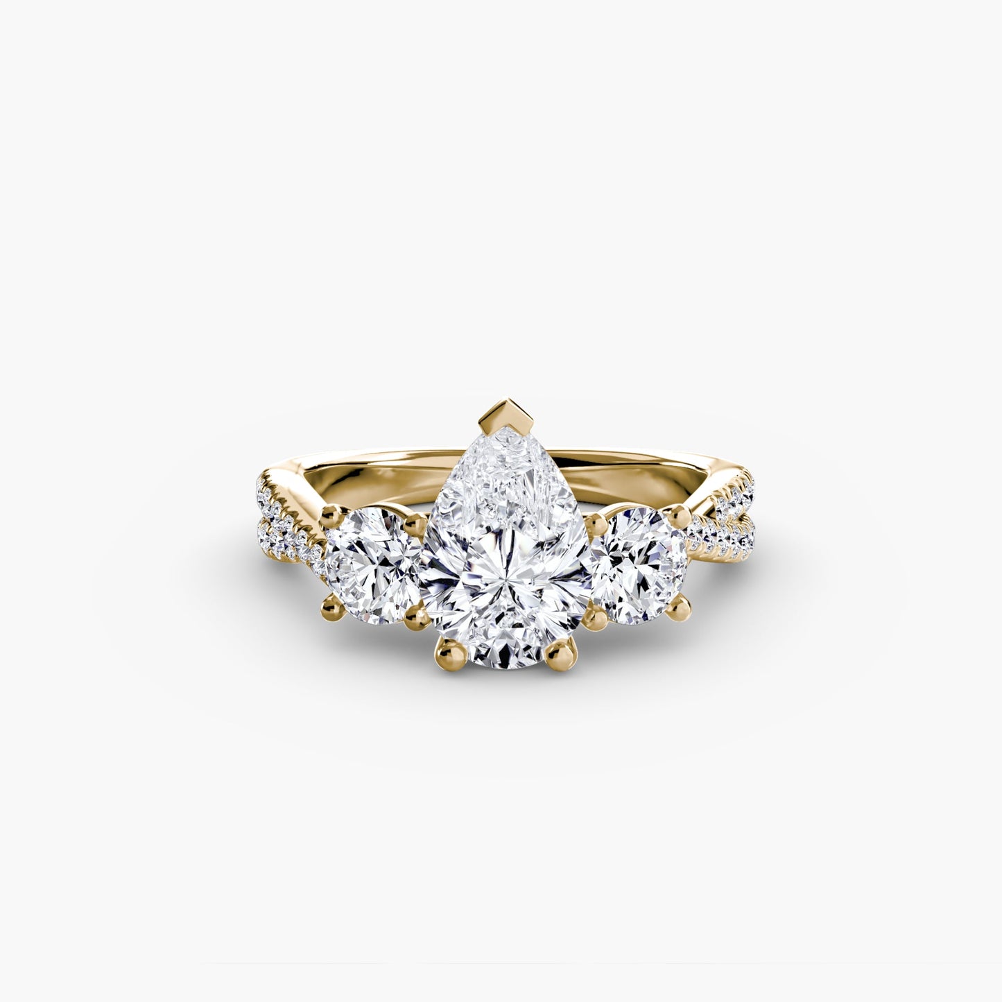 Diamante Setting – vista profilo