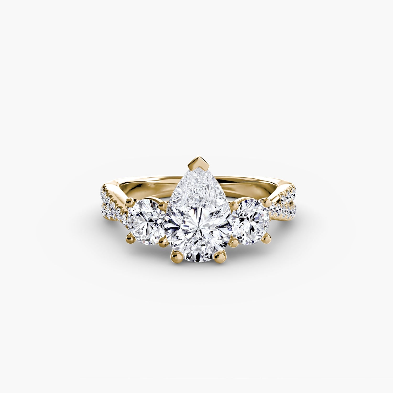 Diamante Setting – vista profilo