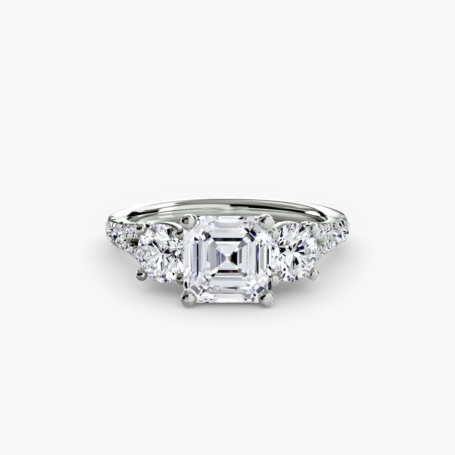 Diamante Fine Setting 0,77 carati Gold – primo piano