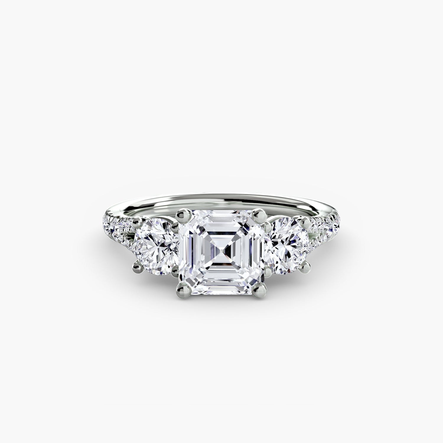 Diamante Fine Setting 0,77 carati Gold – primo piano