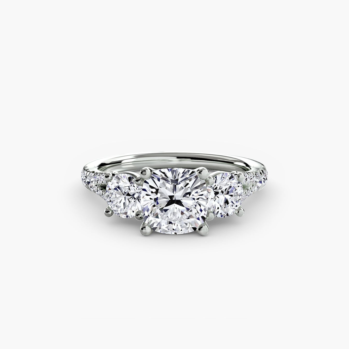 Setting Gold con Diamante Fine – vista angolare