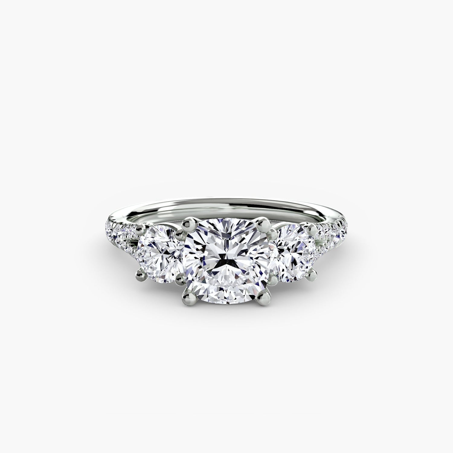 Setting Gold con Diamante Fine – vista angolare