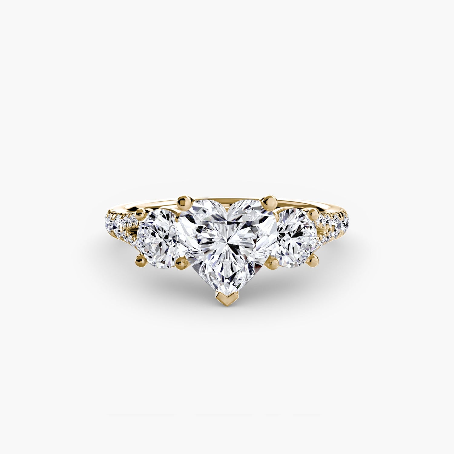 Diamante Fine Setting 0,77-carati Gold – vista dettaglio