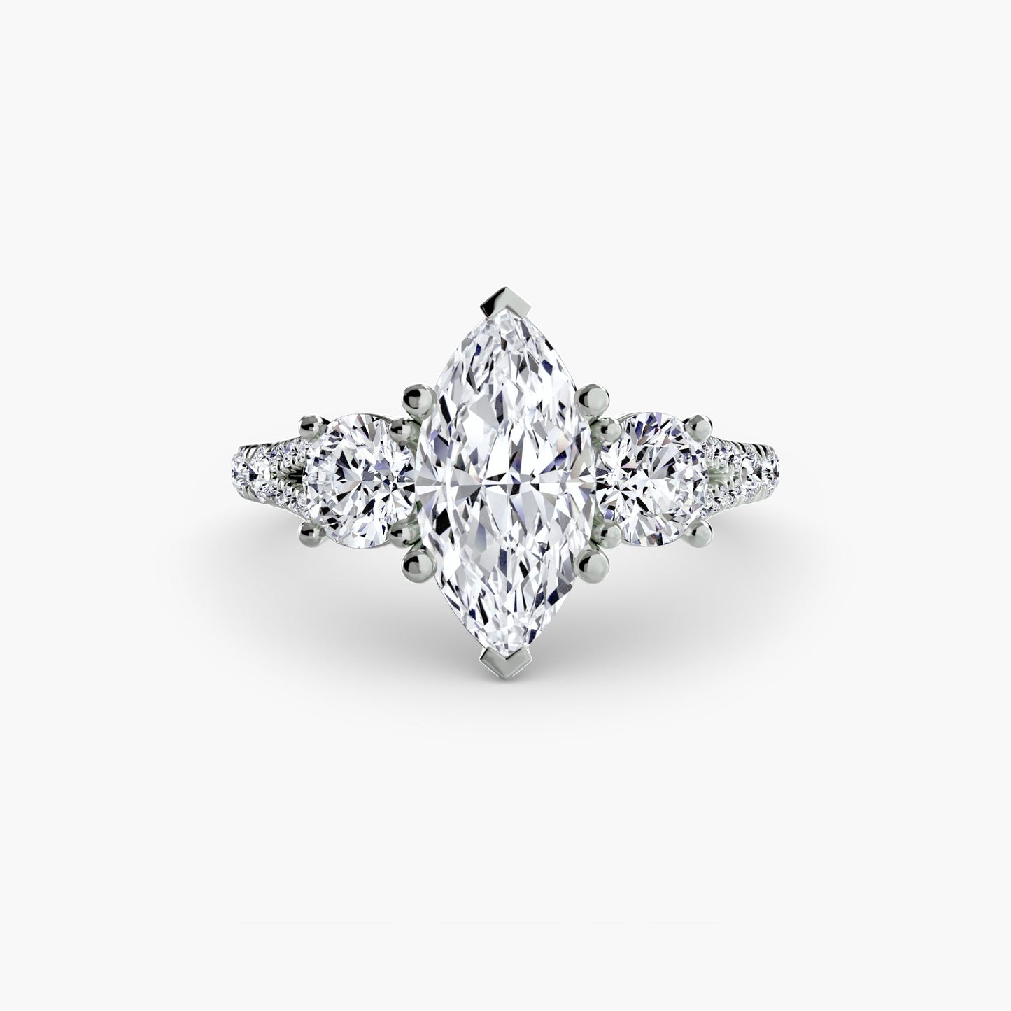 Taglio Brillante Diamante Fine anello in Gold – vista principale
