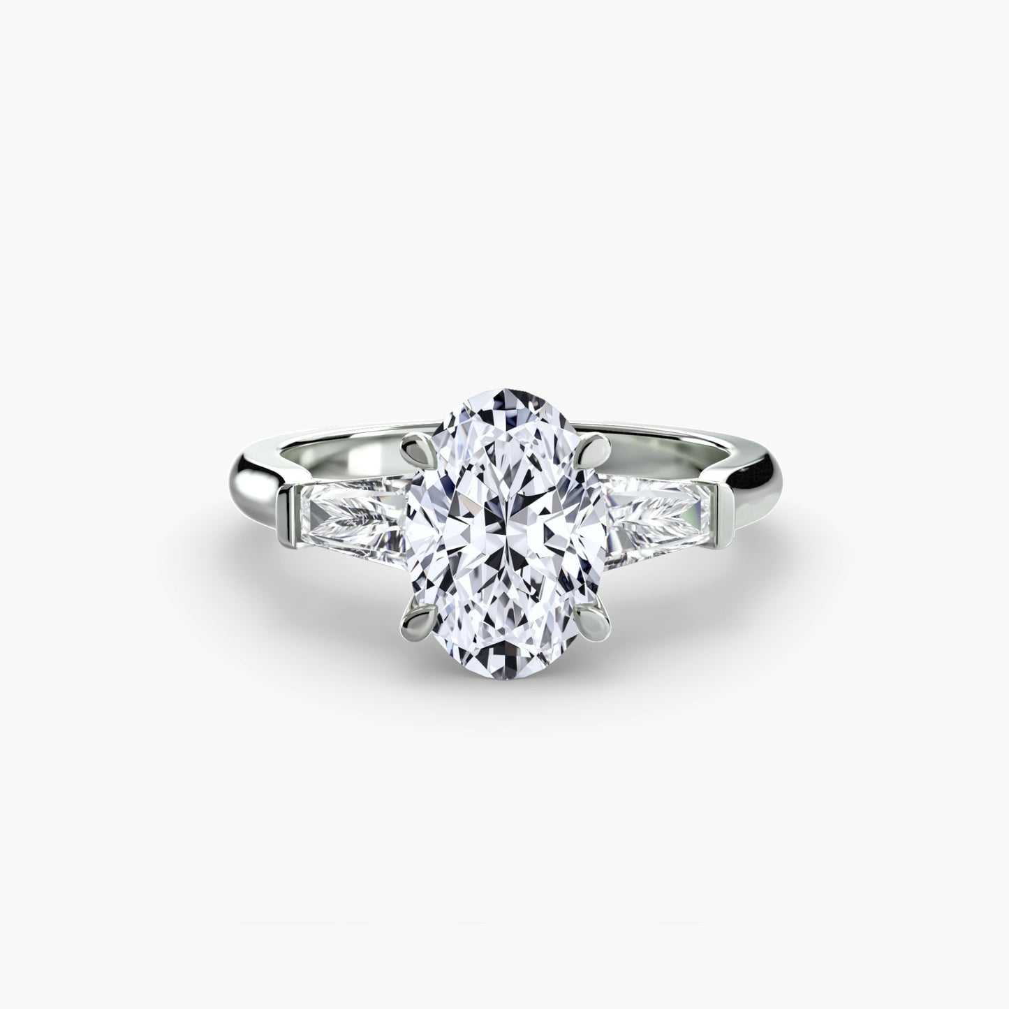 Diamante Fine Setting 0,70 carati Gold – vista profilo