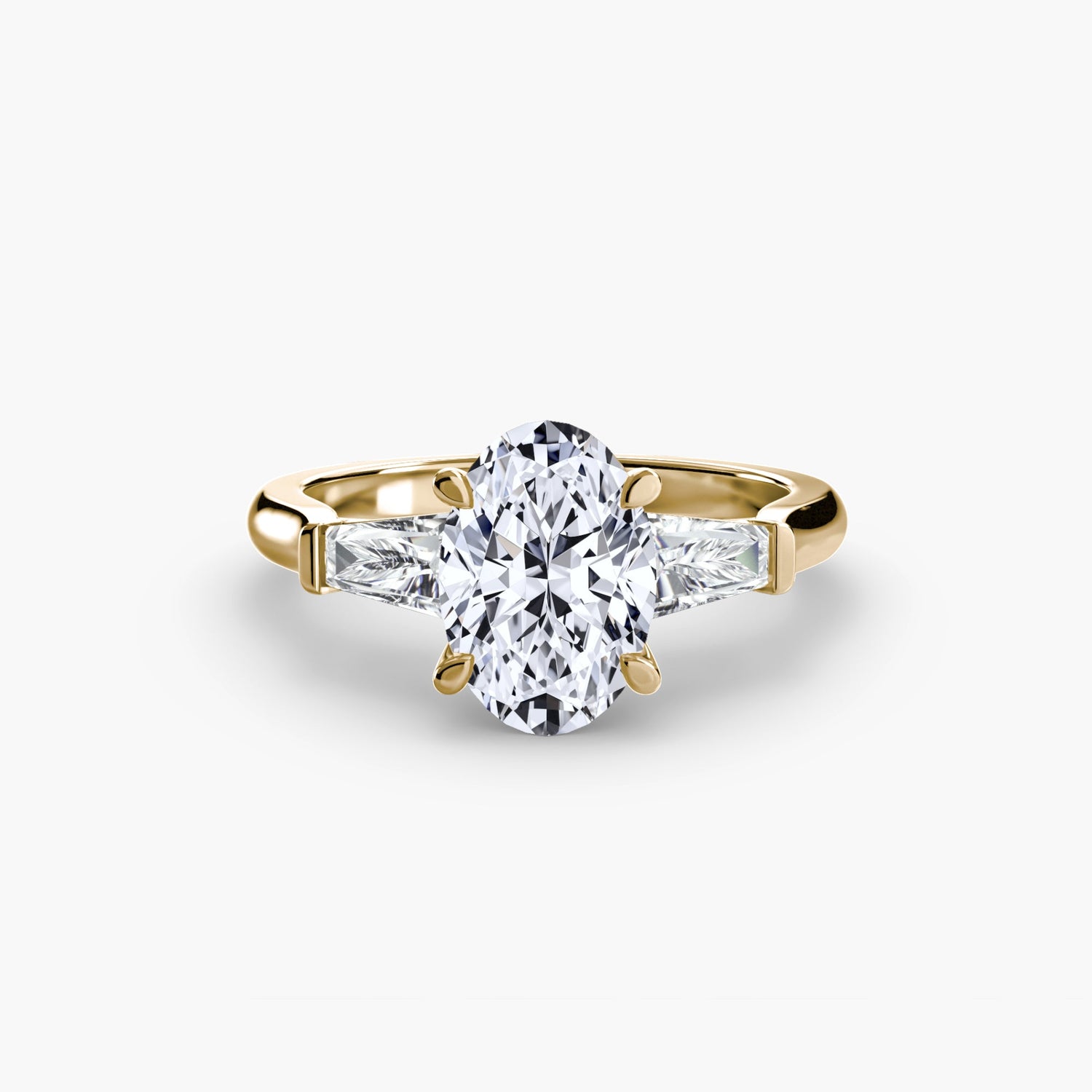 Diamante Fine Setting 0,70 carati Gold – vista angolare