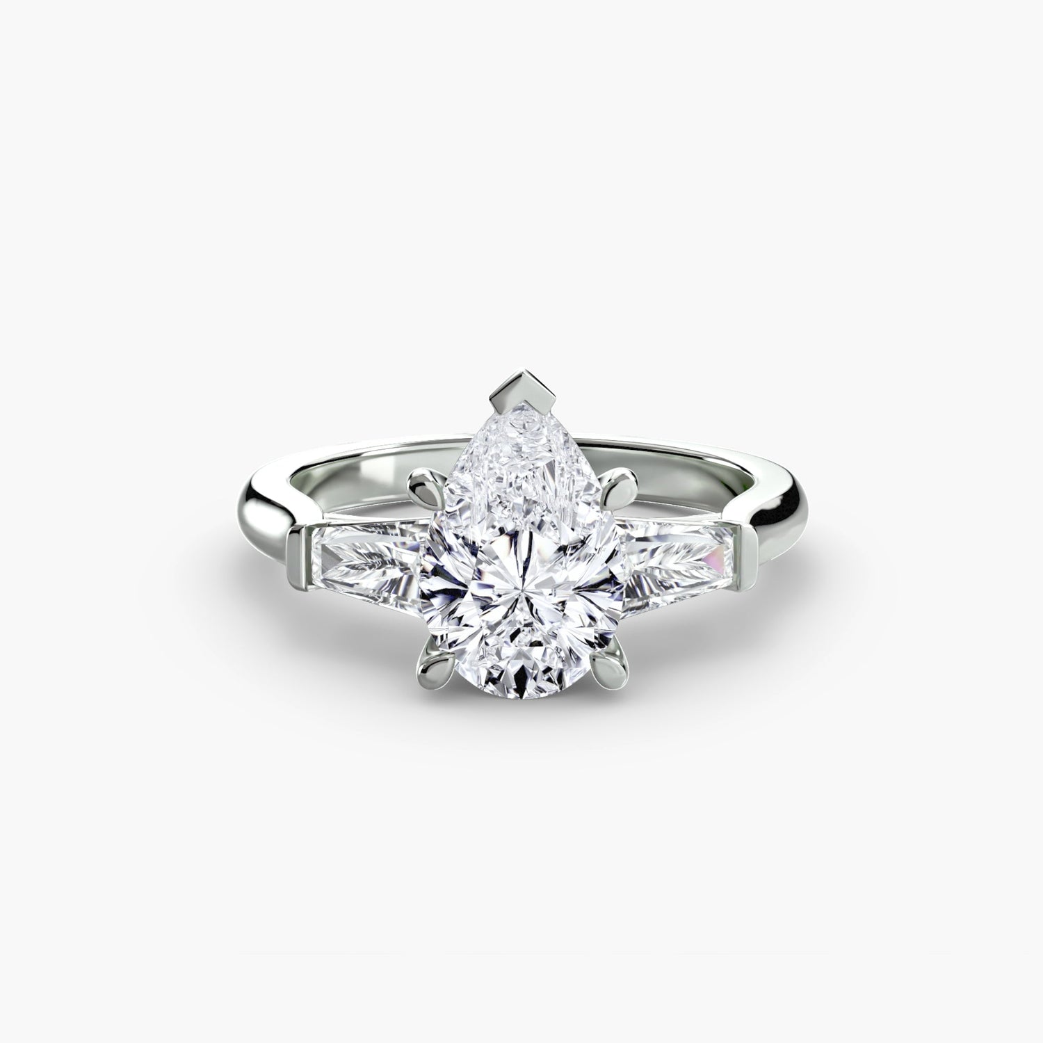 Firmato Diamante Fine Setting 0,70 carati – vista dall'alto