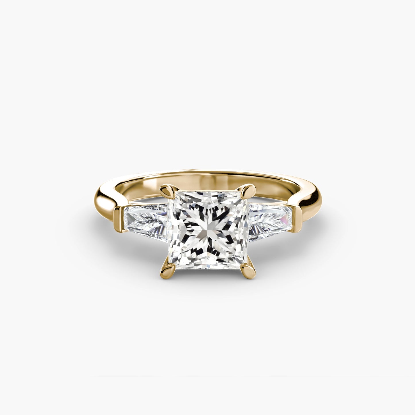 Diamante Fine Setting 0,70-carati Gold – vista frontale