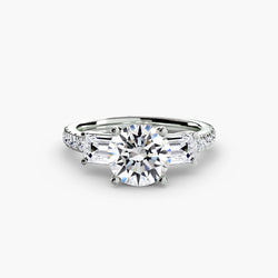 Pavé Brillante Setting 0,89 carati – Gold
