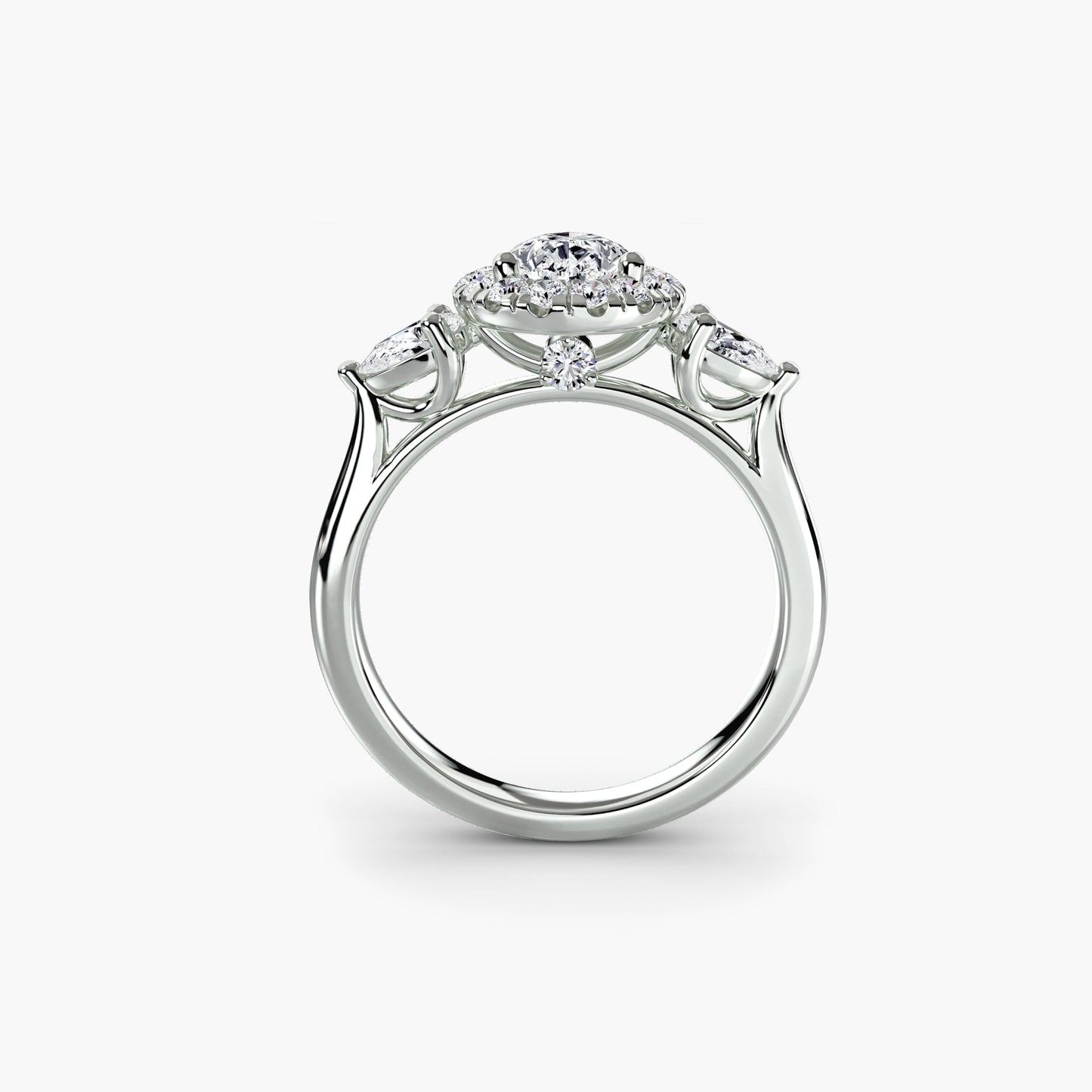 Diamante Fine Setting 0,52 carati Gold – vista frontale