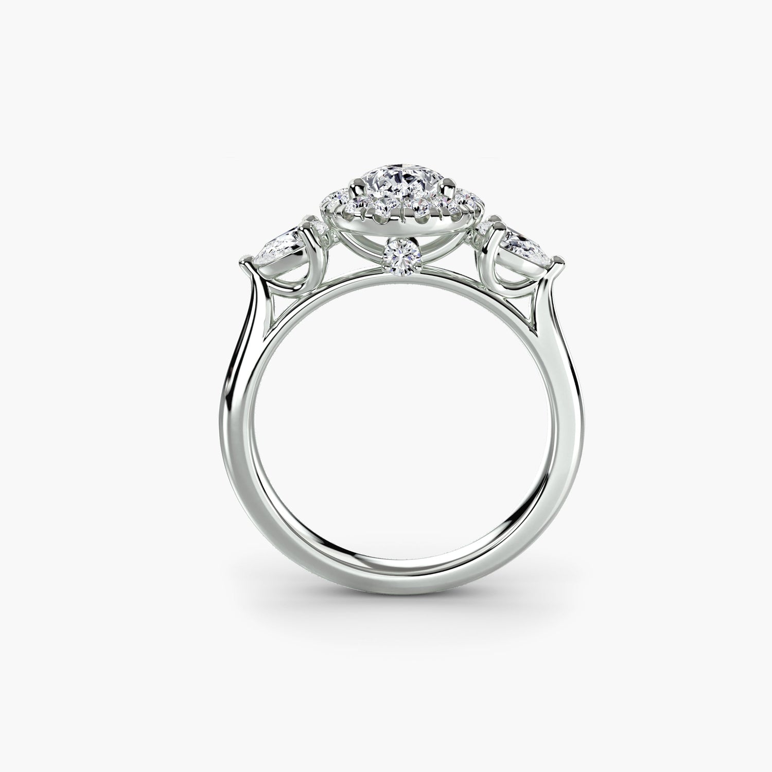 Diamante Fine Setting 0,52 carati Gold – vista frontale