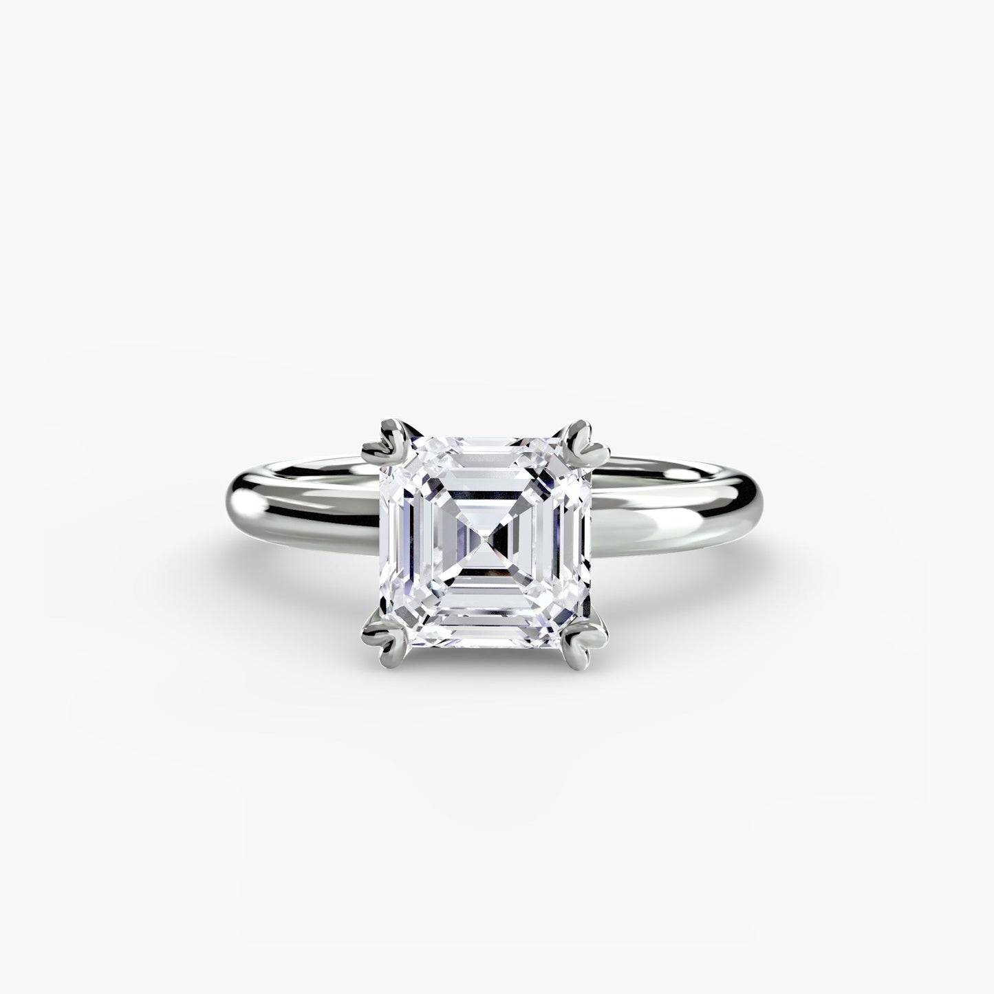 Setting Gold con Diamante Fine – primo piano