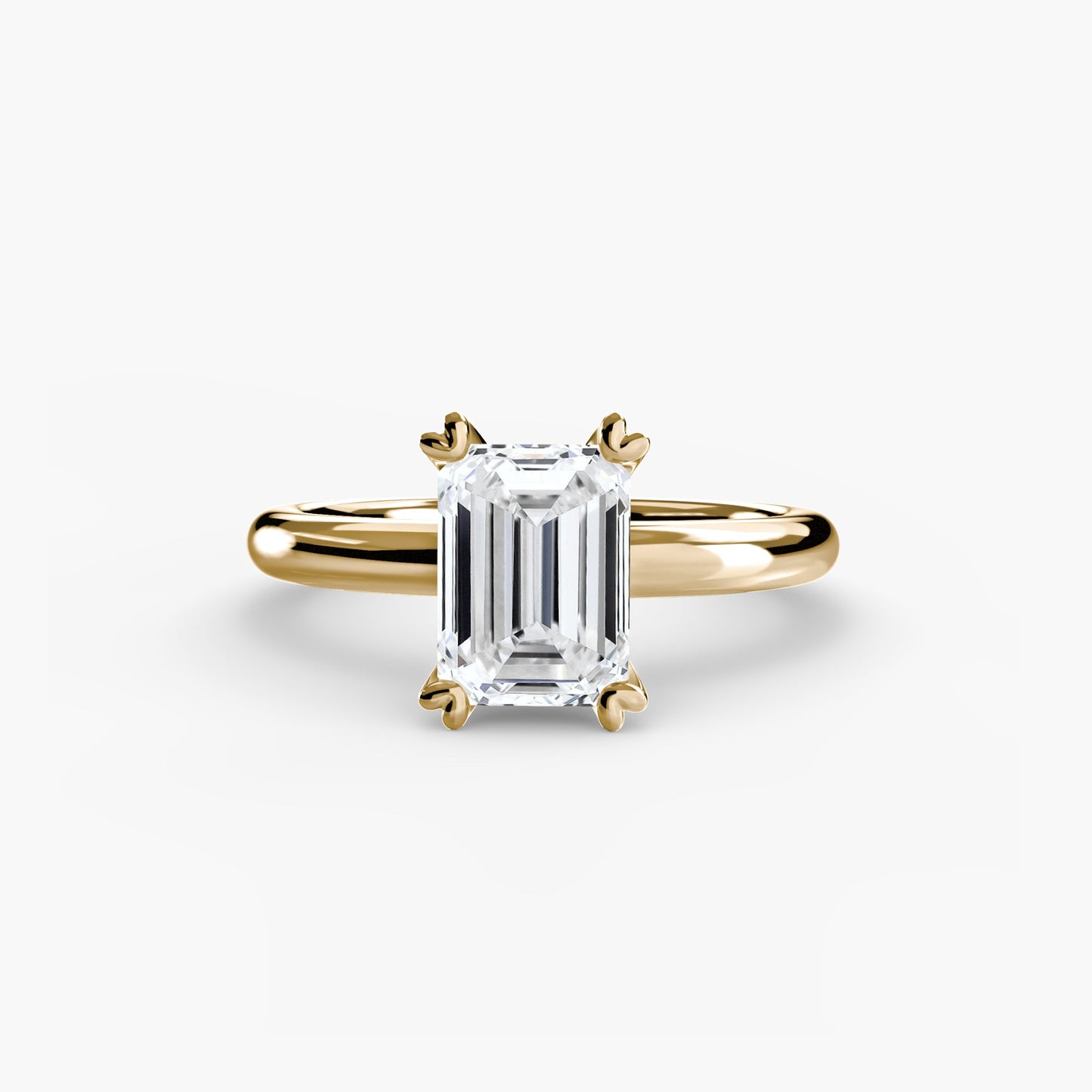 Diamante Fine anello in Gold – vista posteriore