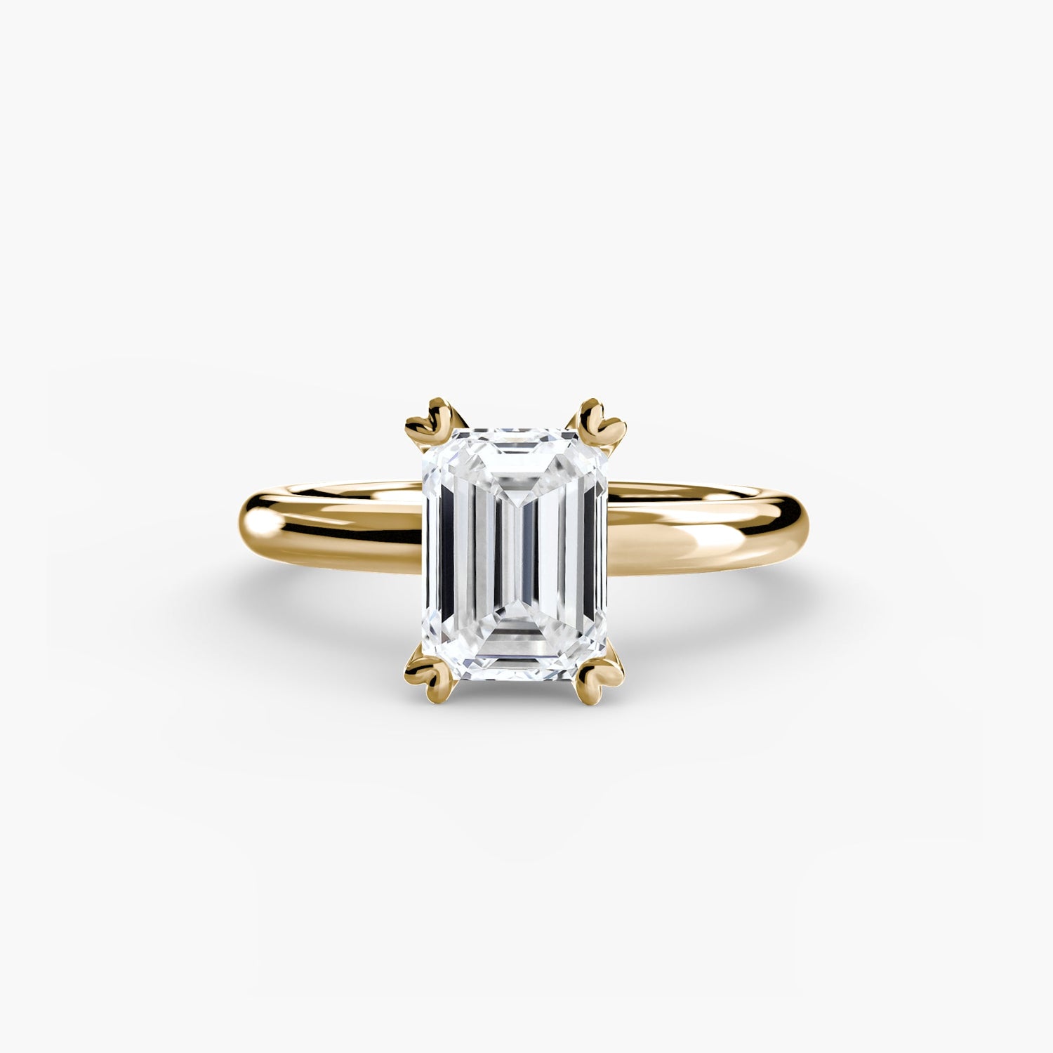 Diamante Fine anello in Gold – vista posteriore