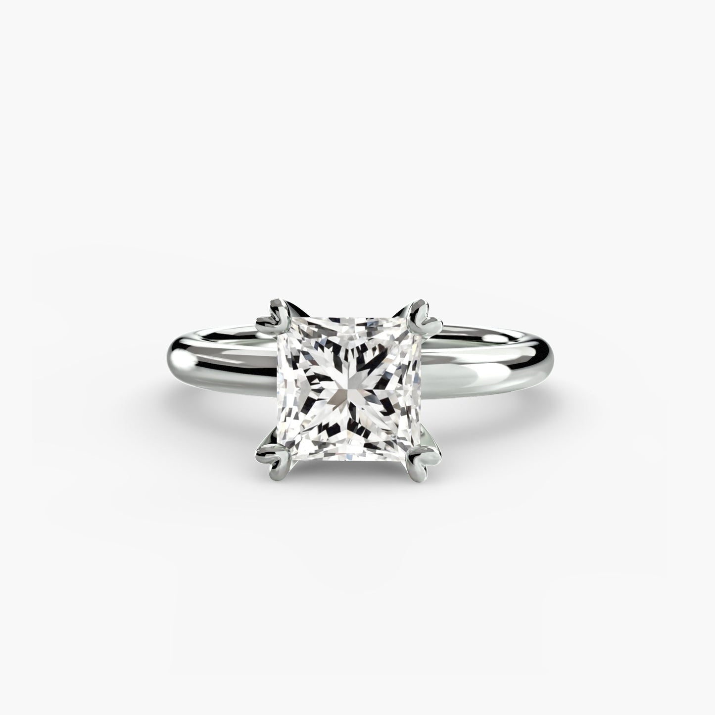 Setting Gold con Diamante Fine – vista laterale