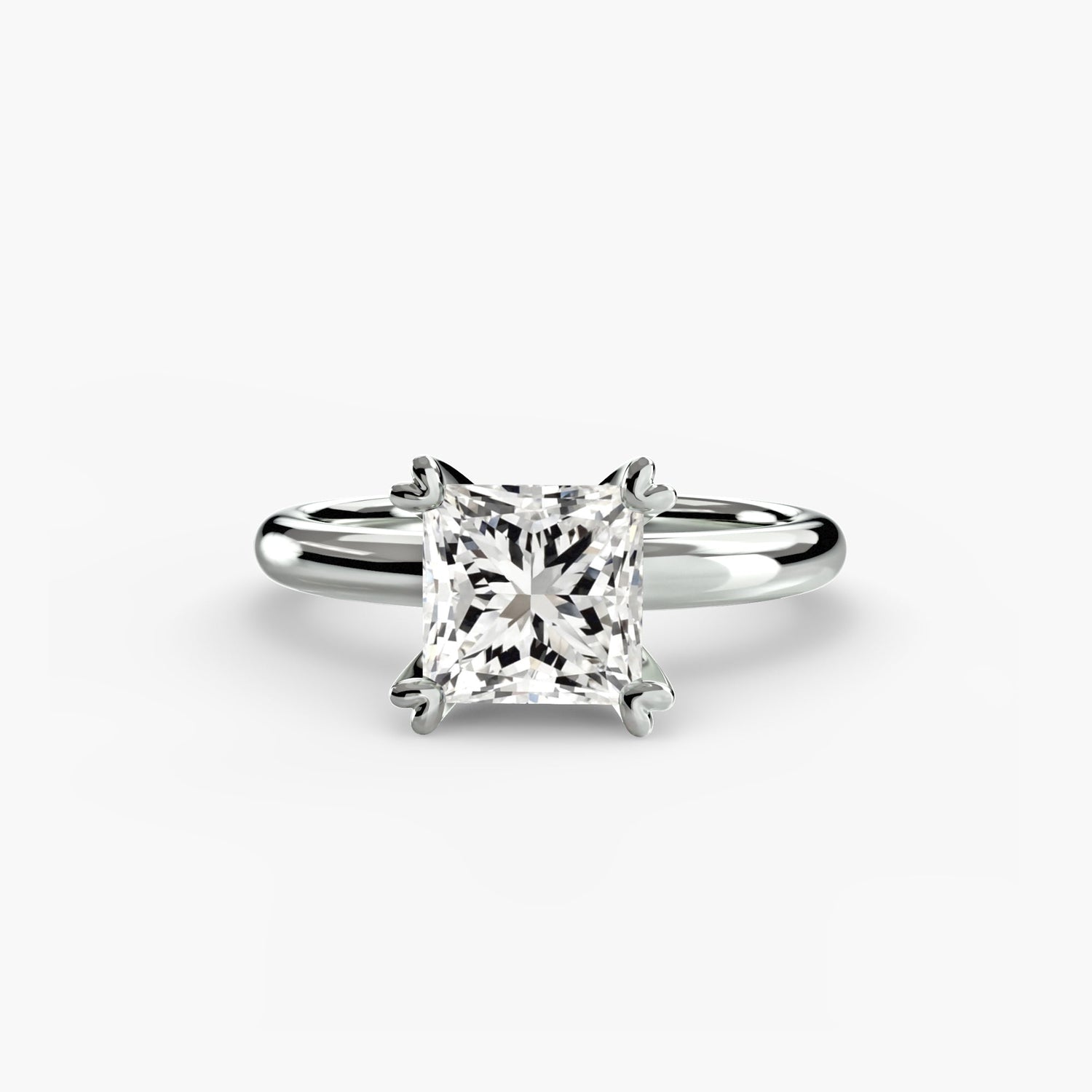 Setting Gold con Diamante Fine – vista laterale