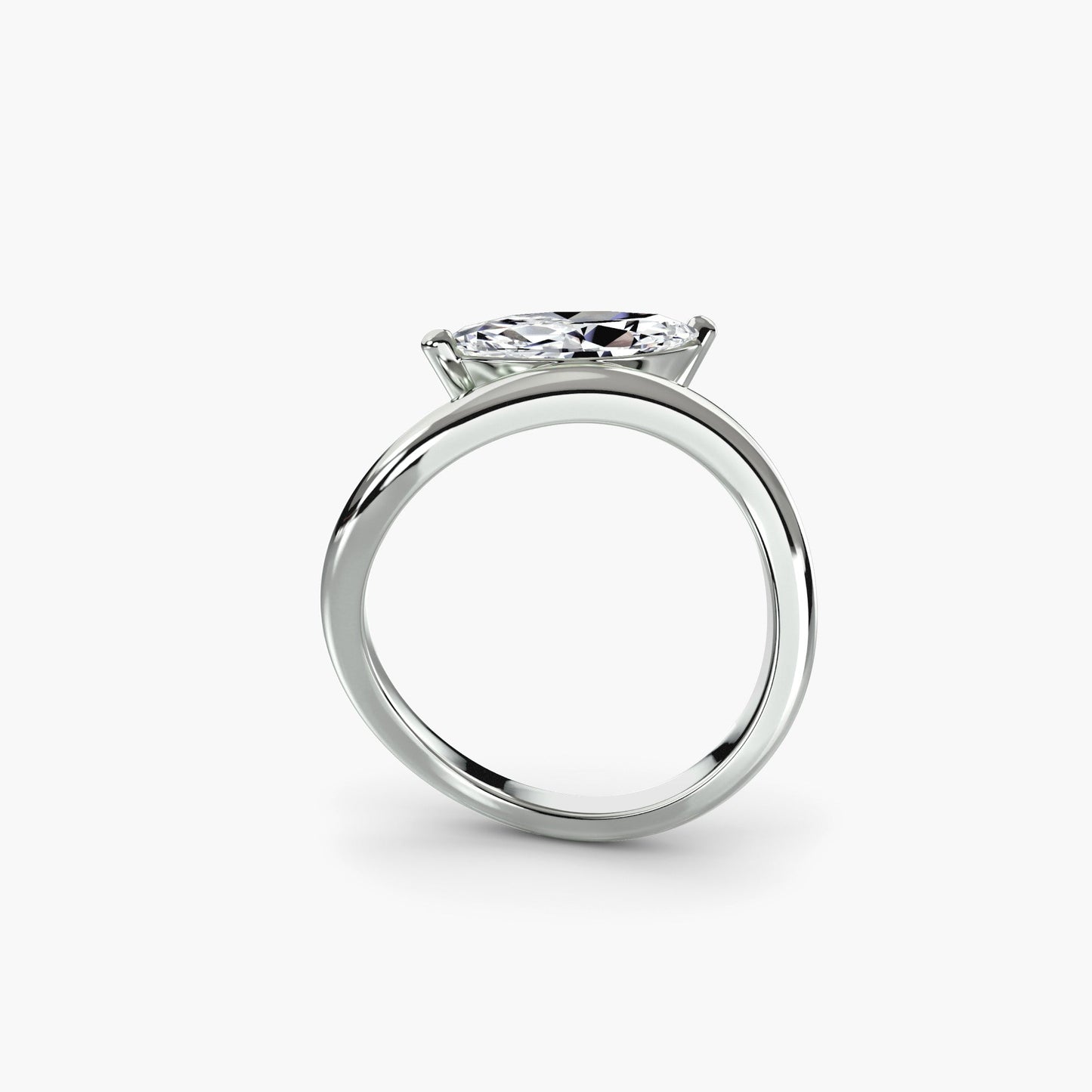 Sofisticato Setting carati – vista frontale