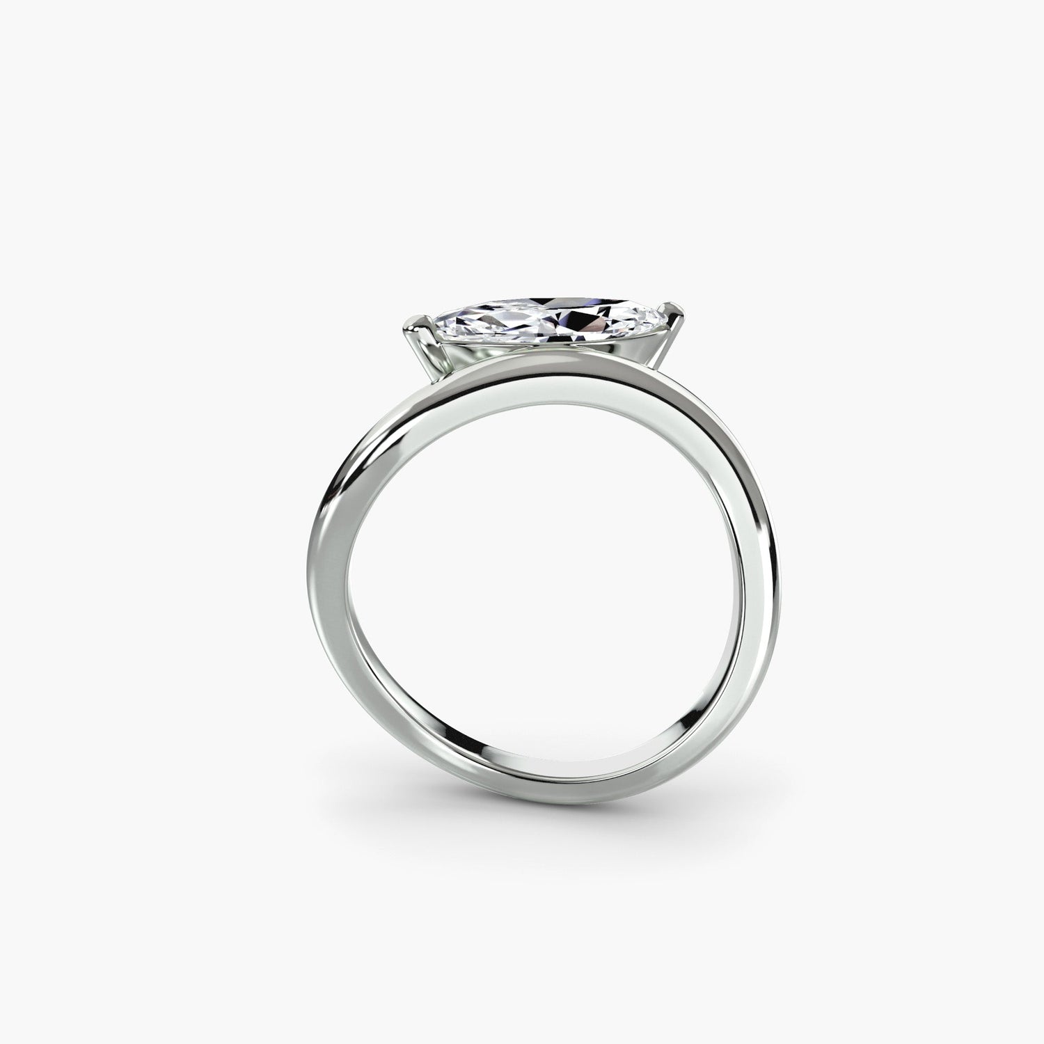 Sofisticato Setting carati – vista frontale