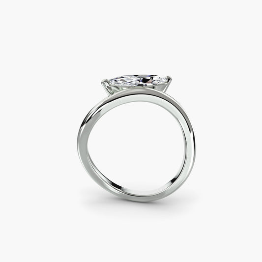 Sofisticato Setting carati – vista frontale