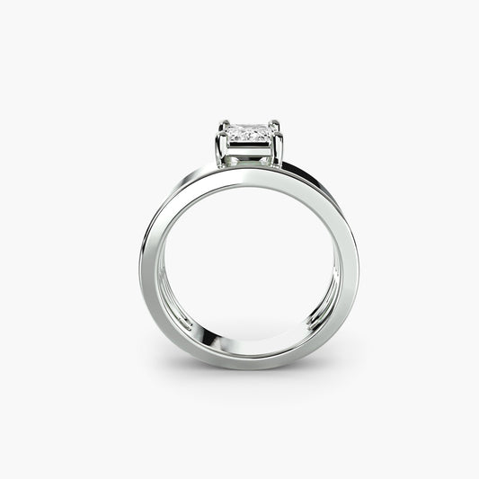 Pietra Preziosa anello in Gold – vista frontale