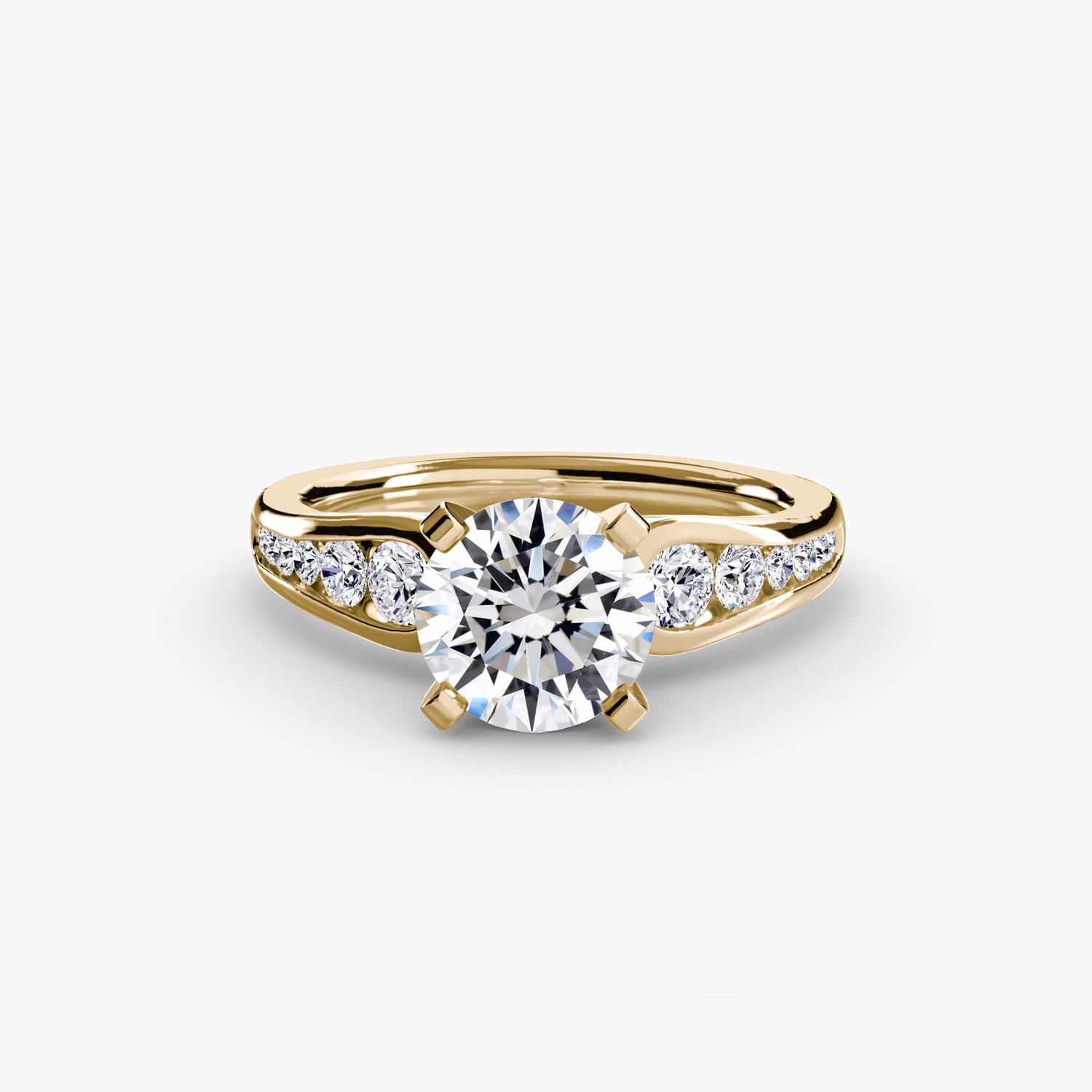 Taglio Brillante Pietra Preziosa anello in Gold – vista principale
