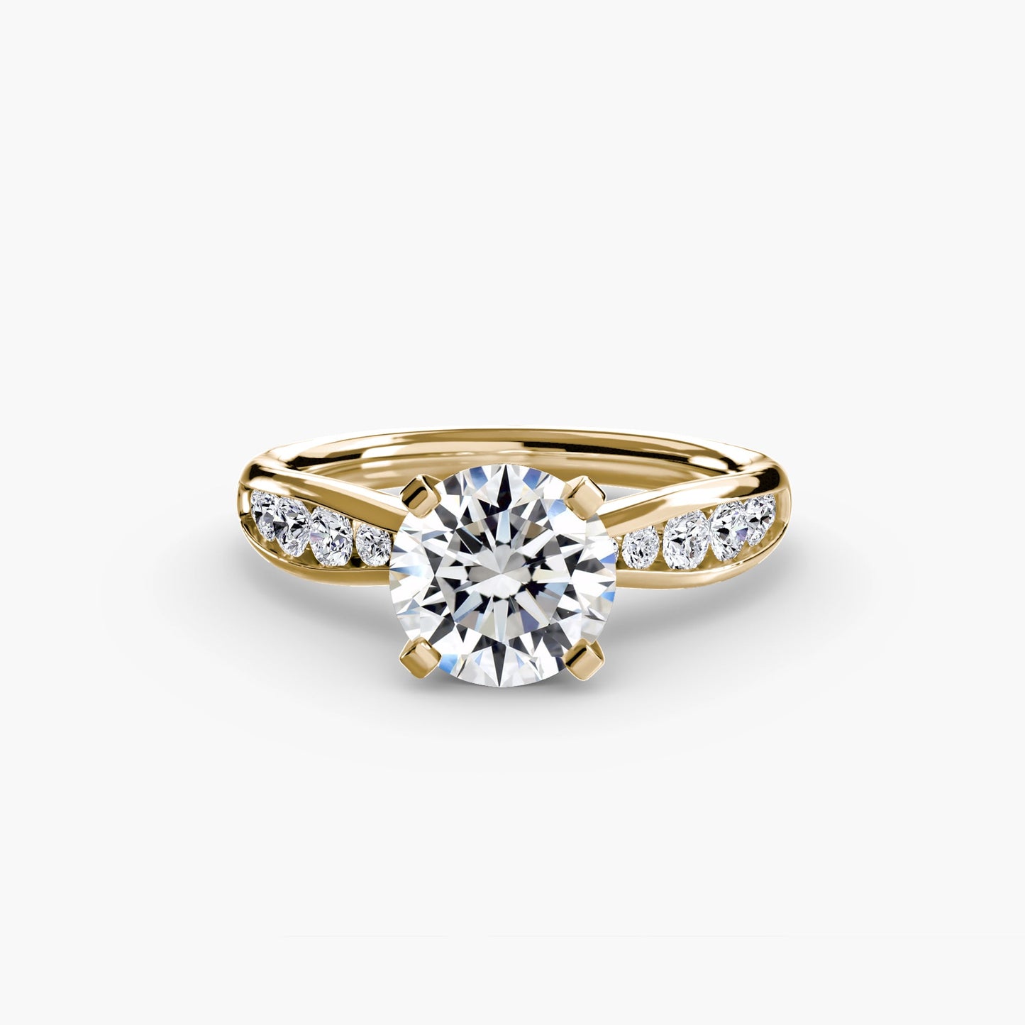 Gemma Setting -carati Gold – vista frontale