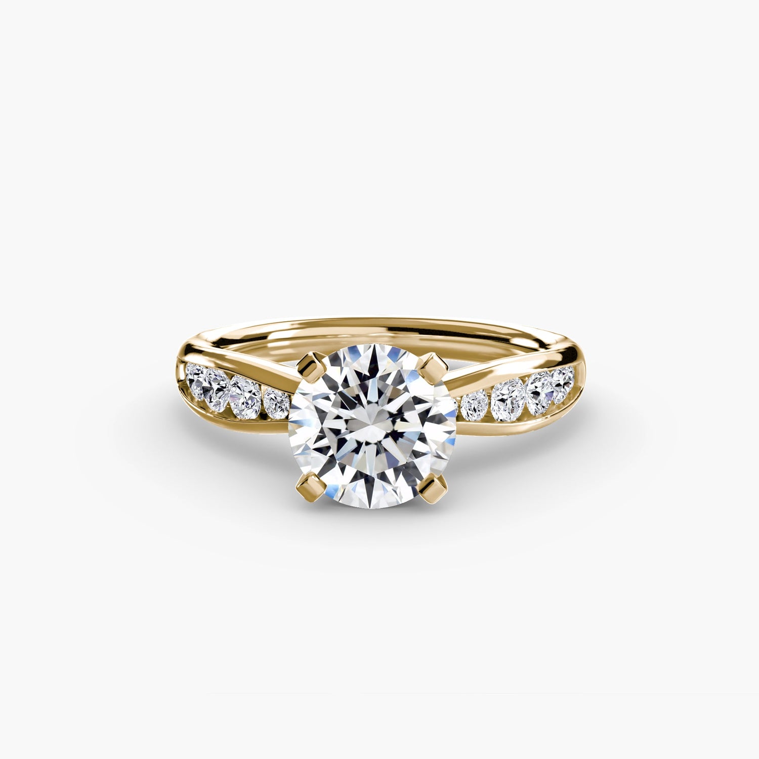 Gemma Setting -carati Gold – vista frontale