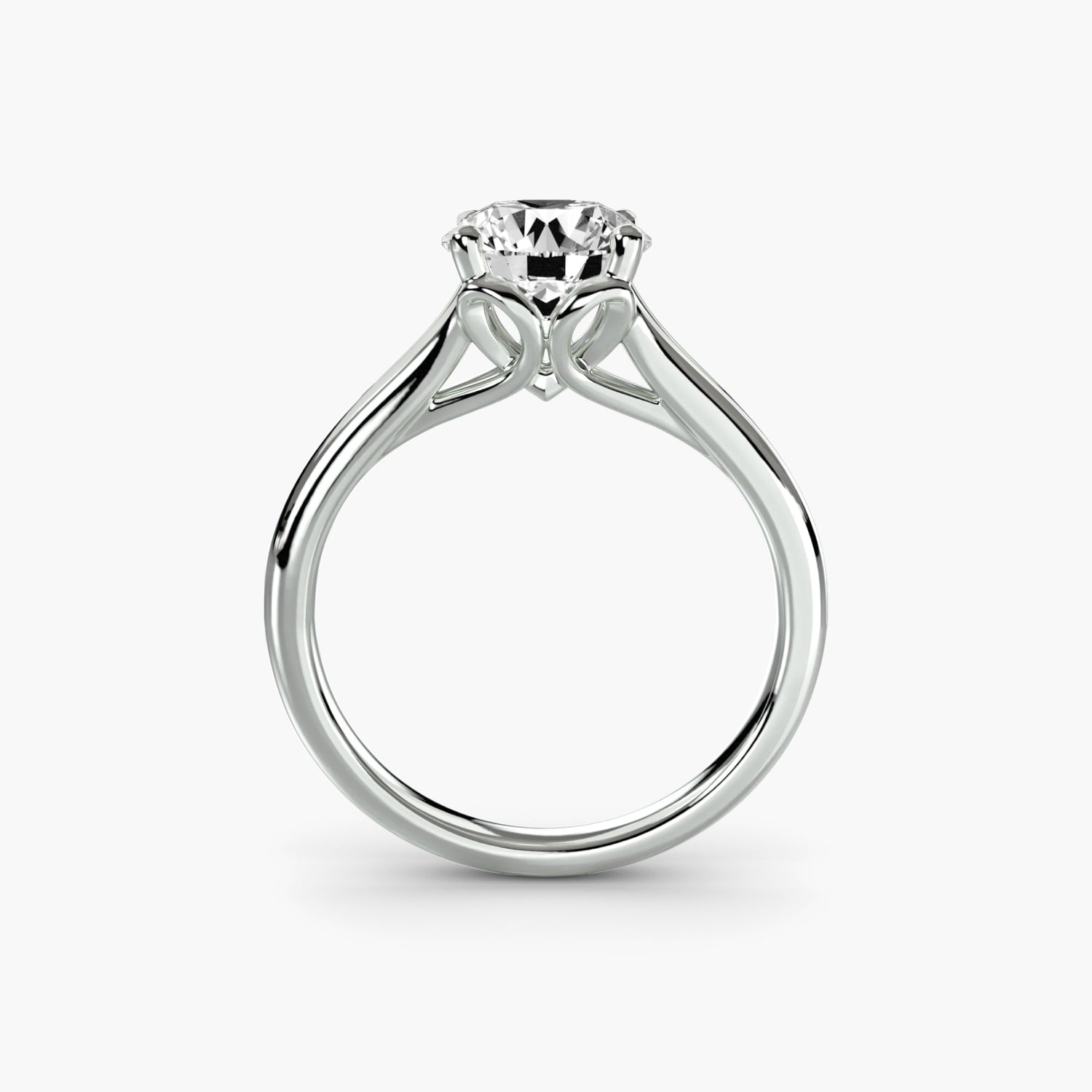 Brillante anello in Gold – vista frontale