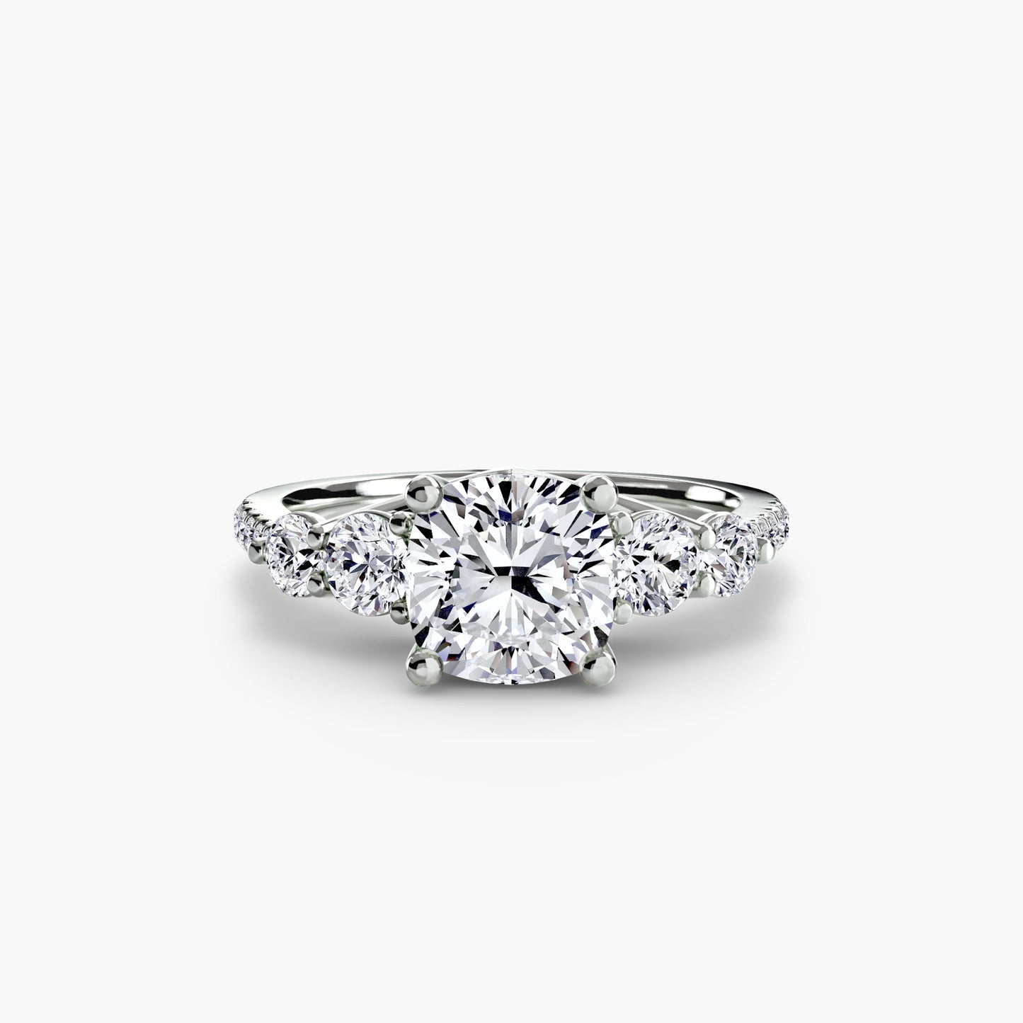 Setting Gold con Brillante – vista angolare