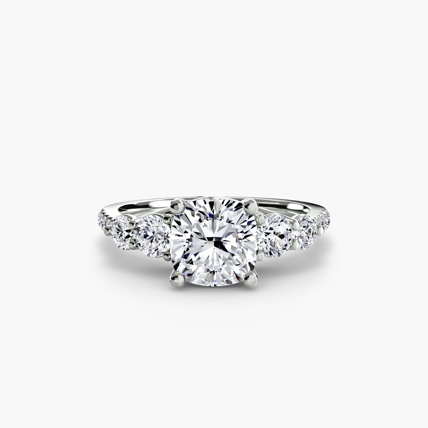 Setting Gold con Brillante – vista angolare