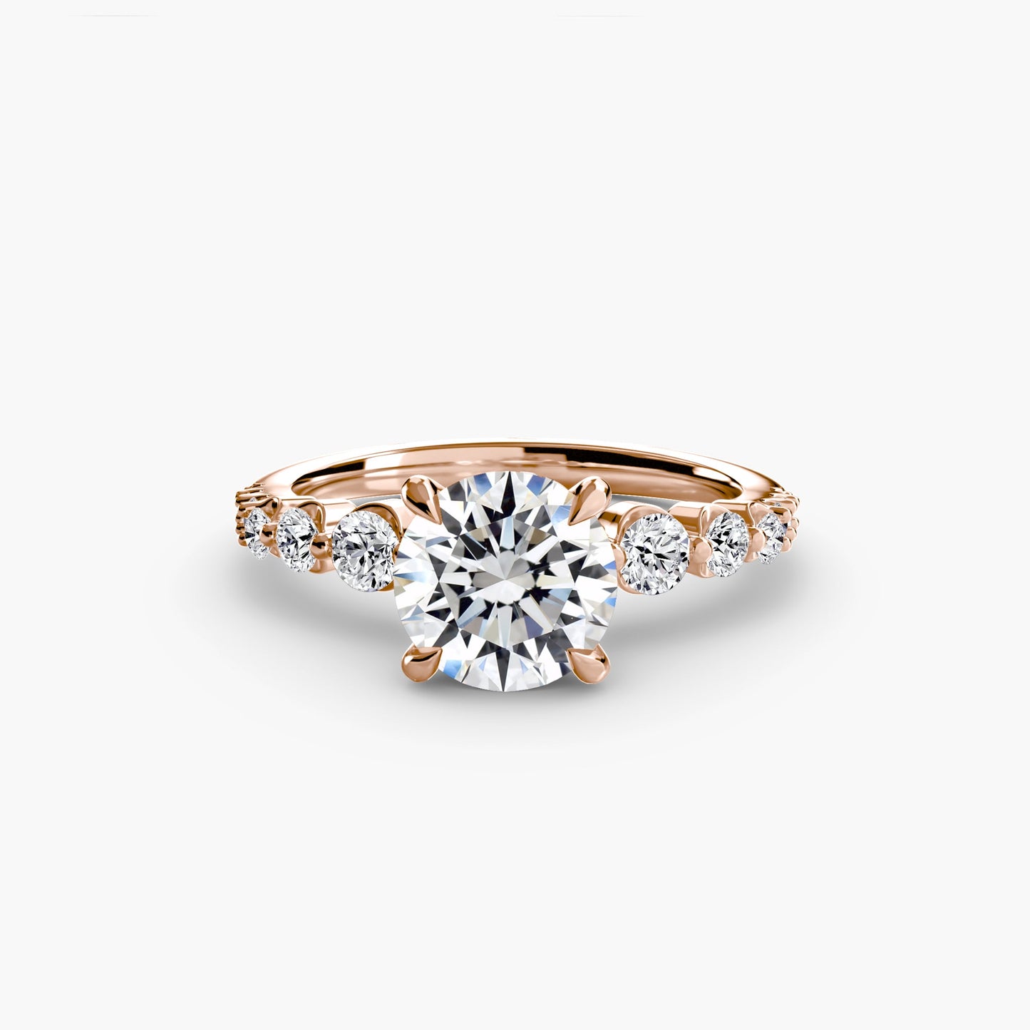 Sofisticato Diamante Setting 0,45 carati – vista angolare