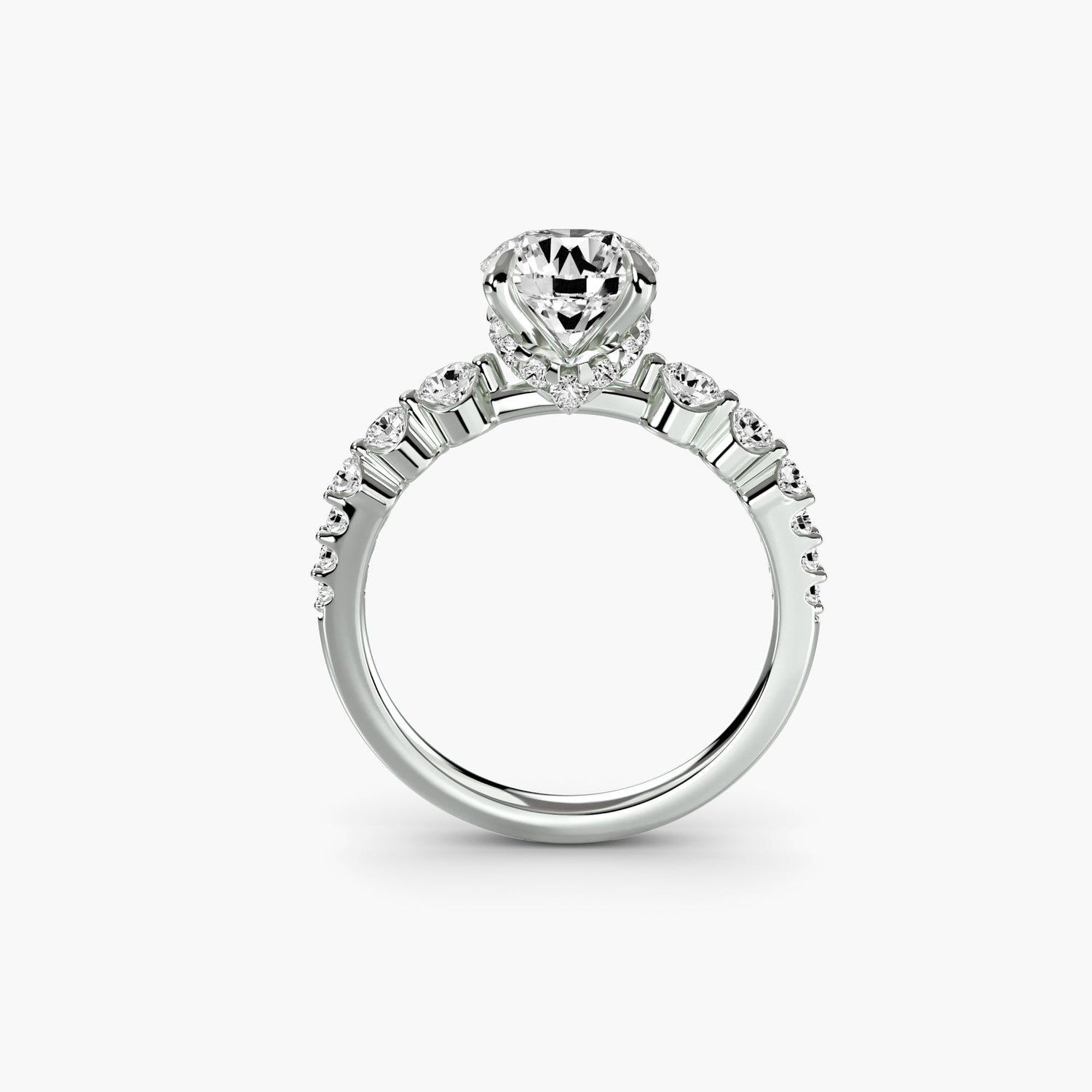 Diamante Setting 0,45 carati Gold – vista frontale