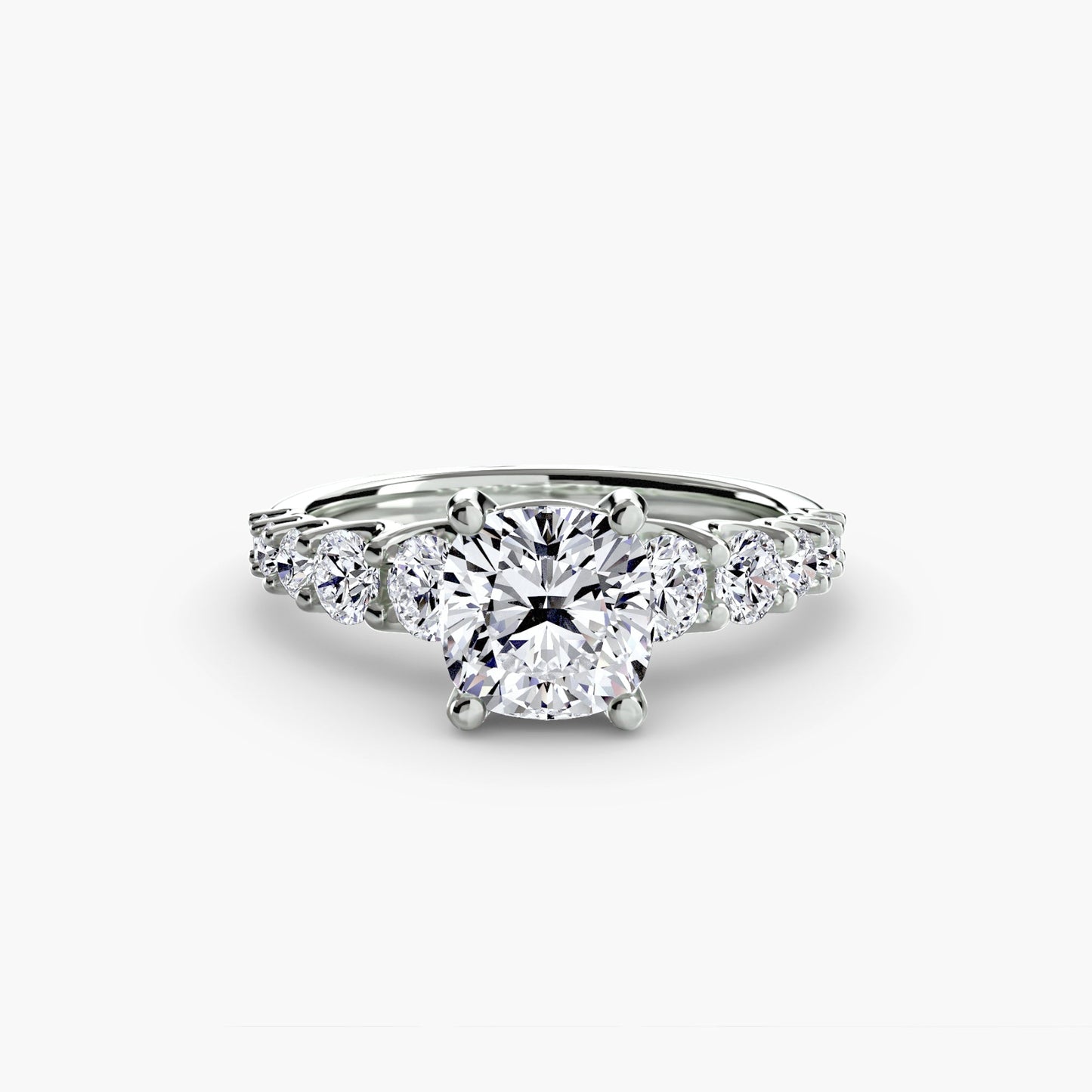 Setting Gold con Brillante – vista angolare
