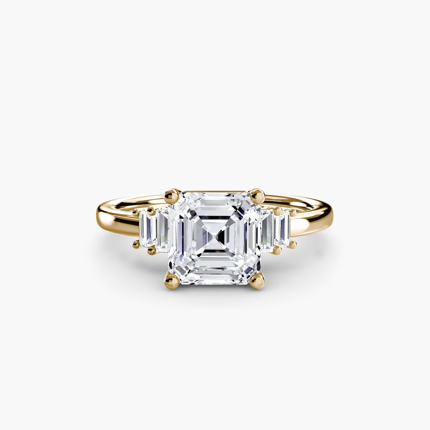 Diamante Setting 0,17 carati Gold – primo piano