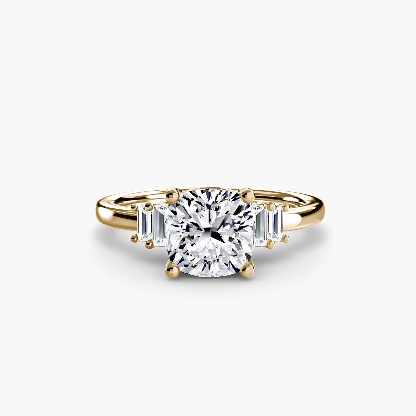 Diamante Setting 0,17 carati Gold – vista angolare